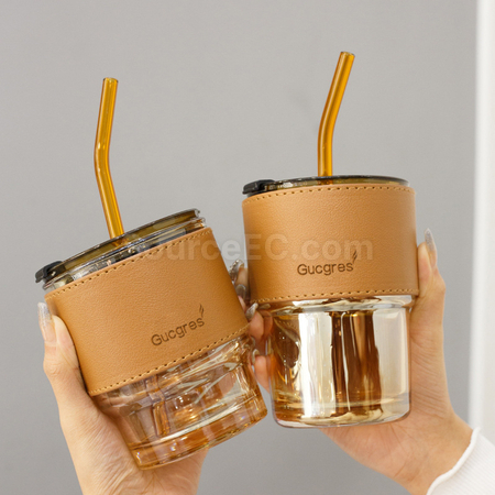 Customization Glass Coffee Cup Promotional Products