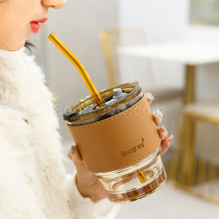 Customization Glass Coffee Cup Promotional Products