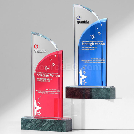 Customization Crystal Trophy Promotional Products