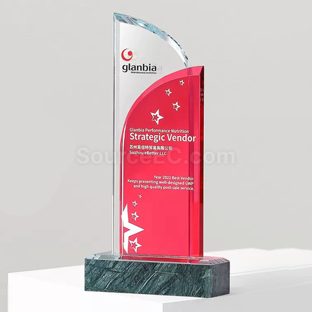 Customization Crystal Trophy Promotional Products