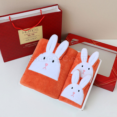 Customization Ribbit Towel Gift Box Promotional Products
