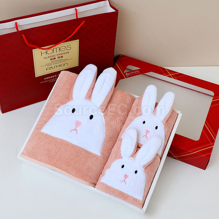 Customization Ribbit Towel Gift Box Promotional Products