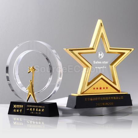 Customization Crystal Trophy Promotional Products