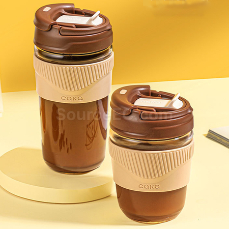 Customization Glass Coffee Cup Promotional Products