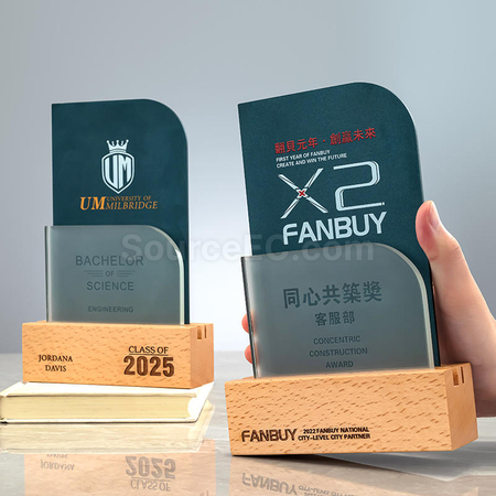 Customization Crystal Trophy Promotional Products