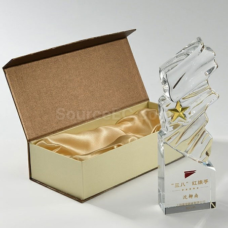 Customization Water Wave Crystal Trophy Promotional Products