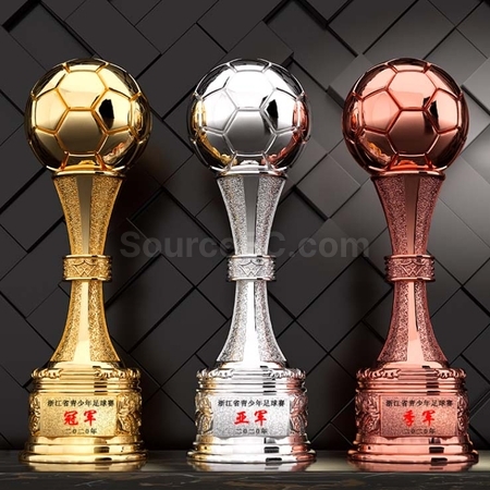 Customization FootBall Basketball Trophy Promotional Products
