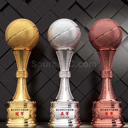 Customization FootBall Basketball Trophy Promotional Products