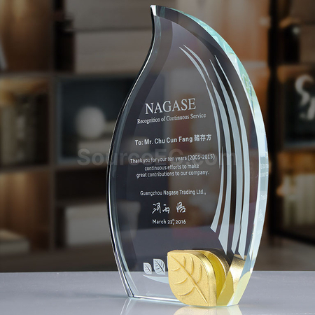 Customization Crystal Trophy Promotional Products