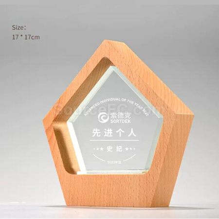 Customization Wood Crystal Promotional Products