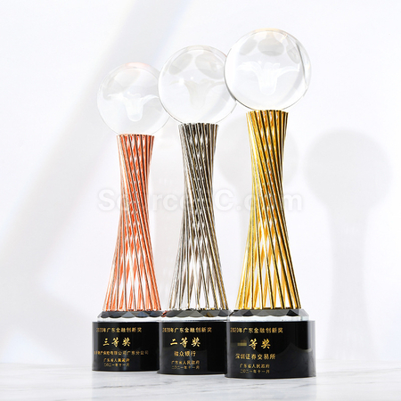 Customization Creative Metal Crystal Seat Promotional Products