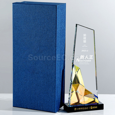 Customization Gradient Crystal Trophy Promotional Products