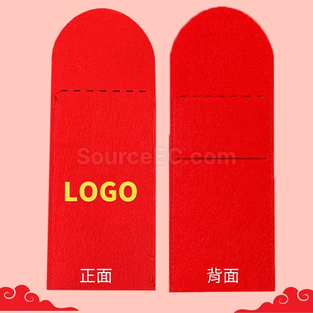 Customization Felt Red Pocket Promotional Products