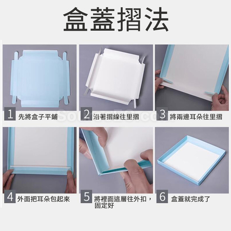 Customization Fully transparent cake packaging box Promotional Products