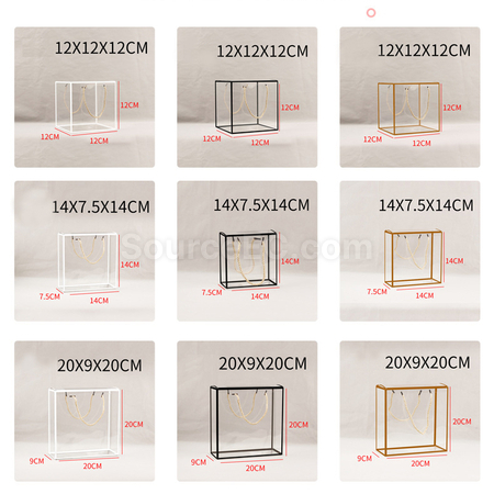 Customization Portable Transparent Gift Box Promotional Products
