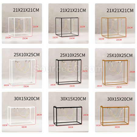Customization Portable Transparent Gift Box Promotional Products