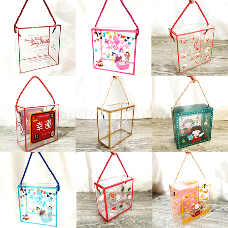 Customization Portable Transparent Gift Box Promotional Products