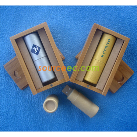 Customization Recycled Paper USB Flash Memory  Promotional Products