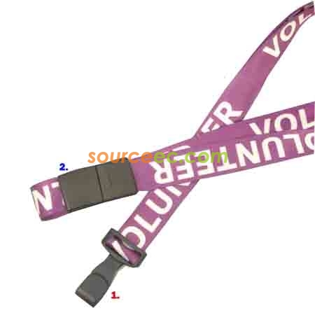 Customization Recycled / Bamboo Lanyard Promotional Products