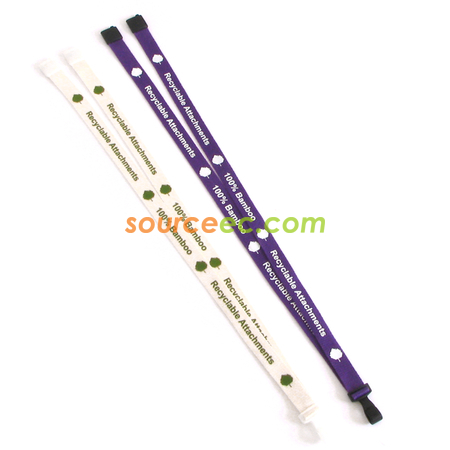 Customization Recycled / Bamboo Lanyard Promotional Products