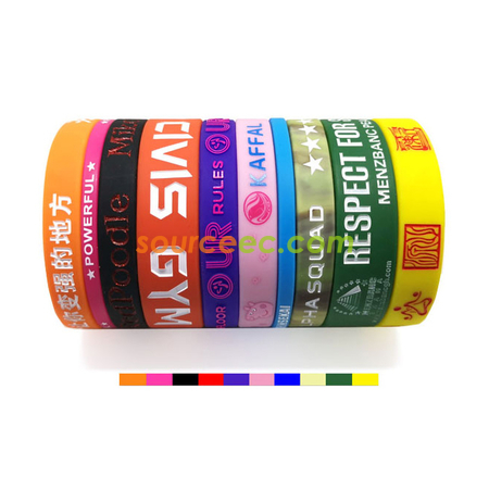 Customization Silicone Wrist Band Promotional Products
