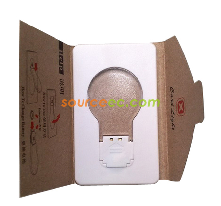 Customization Mini Gift Card Light Promotional Products