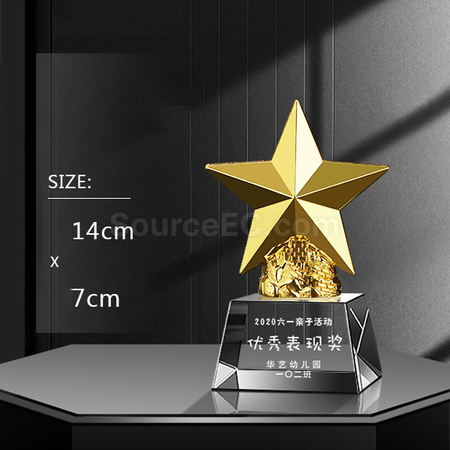 Customization Crystal Trophy Cup Promotional Products