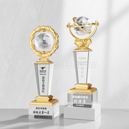 Customization Crystal Trophy Promotional Products