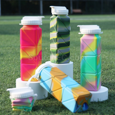 Customization Foldable Silicone Bottle Promotional Products