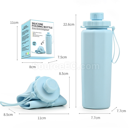 Customization Foldable Silicone Bottle Promotional Products