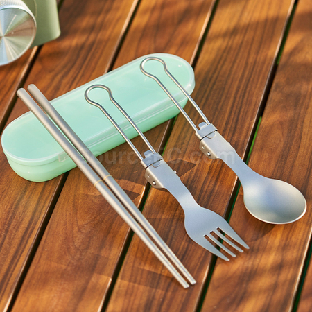 Customization Outdoor Titanium Tableware Promotional Products