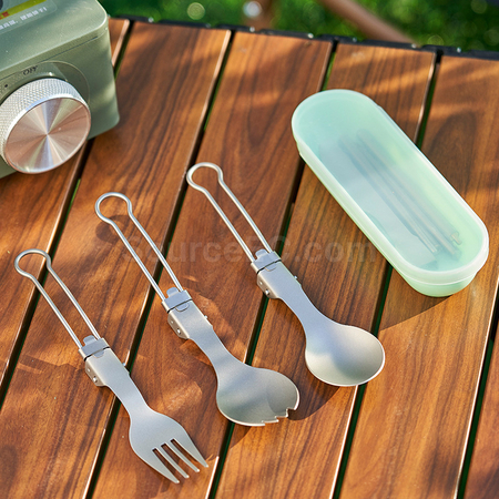 Customization Outdoor Titanium Tableware Promotional Products