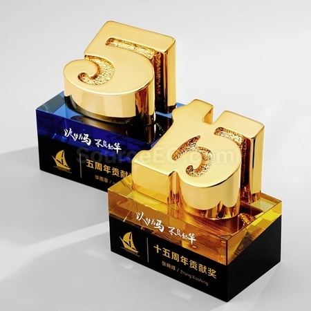 Customization Crystal Trophy Promotional Products