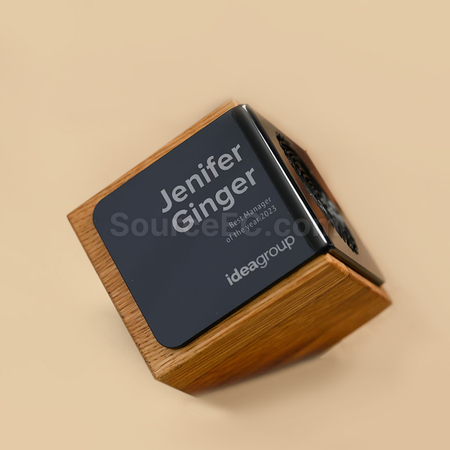 Customization Wooden Acrylic Trophy Promotional Products