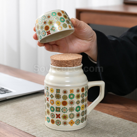 Customization Large Capacity Ceramic Thermal Mug Promotional Products