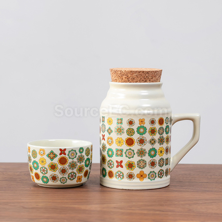Customization Large Capacity Ceramic Thermal Mug Promotional Products