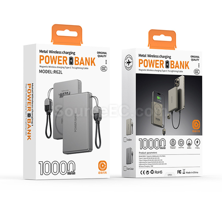 Customization 3C Certified Magnetic Wireless Power Bank Promotional Products