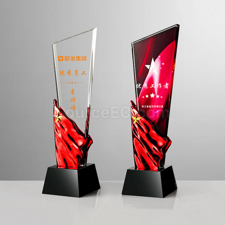 Customization Crystal Trophy Promotional Products