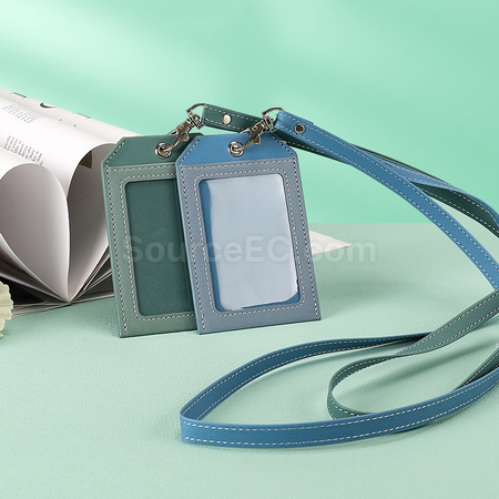 Customization PU Badge Holder Promotional Products