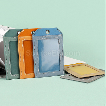 Customization PU Badge Holder Promotional Products