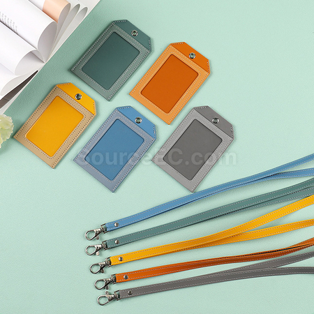 Customization PU Badge Holder Promotional Products