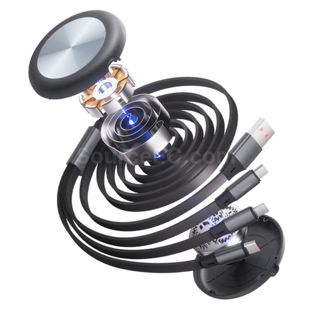 Customization 3 in 1 Retractable Charging Cable Promotional Products