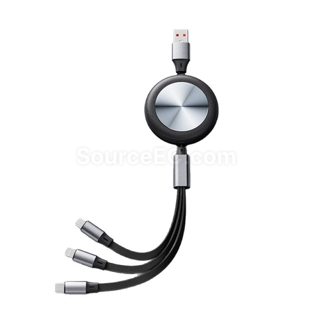 Customization 3 in 1 Retractable Charging Cable Promotional Products