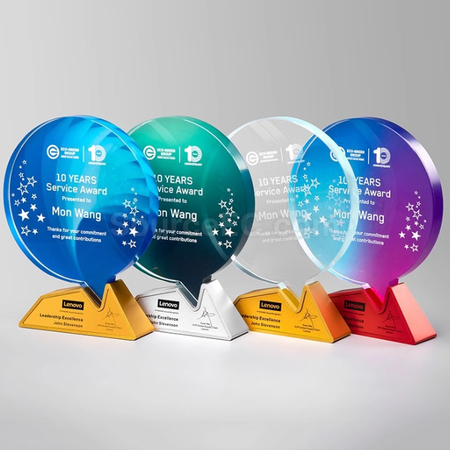 Customization Crystal & Metal Trophy Promotional Products