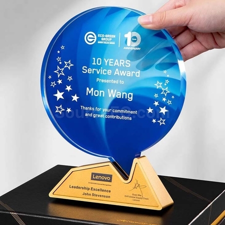 Customization Crystal & Metal Trophy Promotional Products
