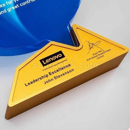 Customization Crystal & Metal Trophy Promotional Products