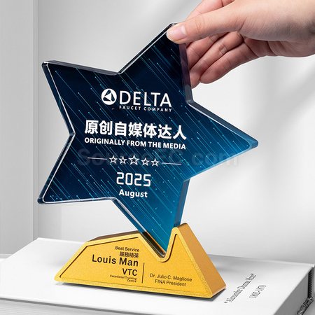 Customization Crystal & Metal Trophy Promotional Products