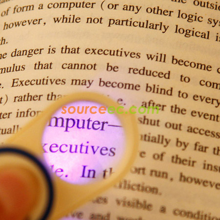 Customization Magnifier Key with LED Light Promotional Products
