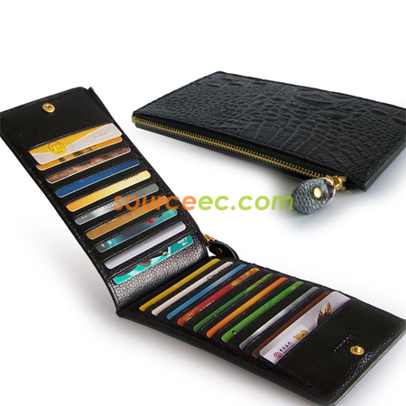 Customization Leather Card Wallet Promotional Products