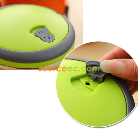 Customization Two-layer Stainless Steel Insulation  Lunch Box Promotional Products